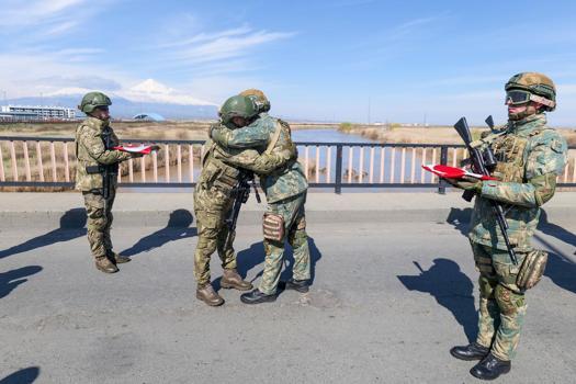 Nahçıvan Müstakil Ordu Komutanlığı birlikleri Türkiye'ye geldi