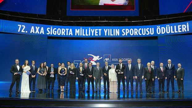 72’nci AXA Sigorta Milliyet Yılın Sporcusu Ödülleri sahiplerini buldu