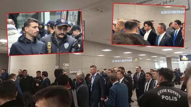 Futbolcu Mert Hakan Yandaş hakim karşısına çıkacak; futbolcular destek için adliyeye geldi