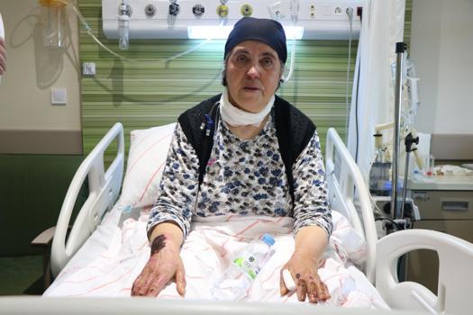 Kızı 'Melek'i yangında kaybedip evsiz kalan anne, hayata tutunmaya çalışıyor