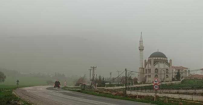 Gaziantep'te toz taşınımı etkili oldu