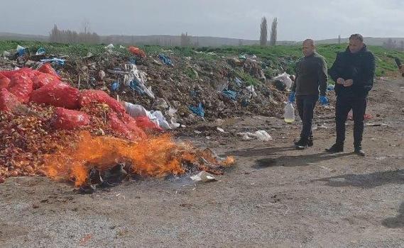 Çorum’da kaçak sigara ve el yapımı alkol imha edildi