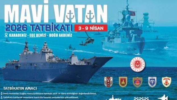 MSB: Mavi Vatan-2026 Tatbikatı başladı