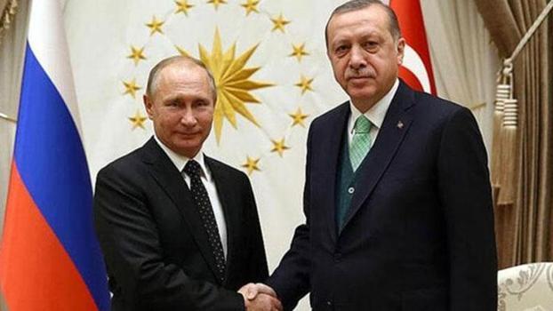 Cumhurbaşkanı Erdoğan, Rusya Devlet Başkanı Putin ile telefonda görüştü