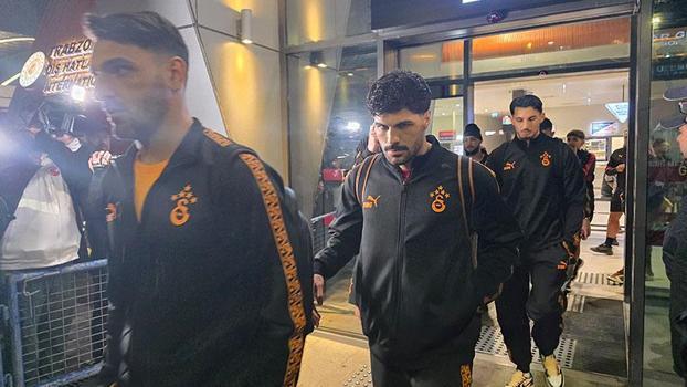 Galatasaray kafilesi Trabzon’da