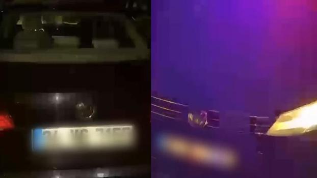 Beykoz'da çakar tertibatlı ve ehliyetsiz sürücüye 253 bin lira ceza