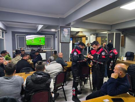 Keşan’da polisten ‘Huzur uygulaması’