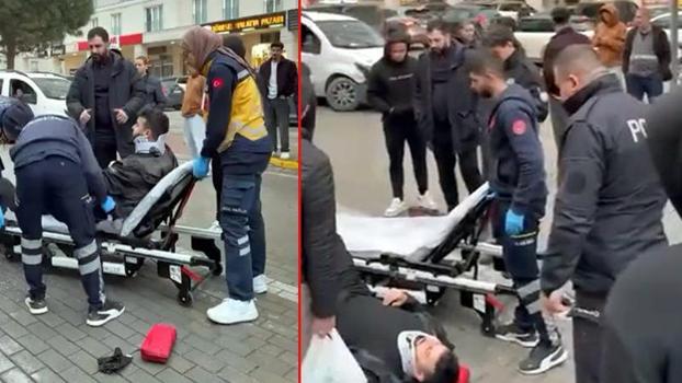 Esenyurt’ta trafik tartışmasında üzerine otomobil sürdüğü motokuryeyi yaraladı