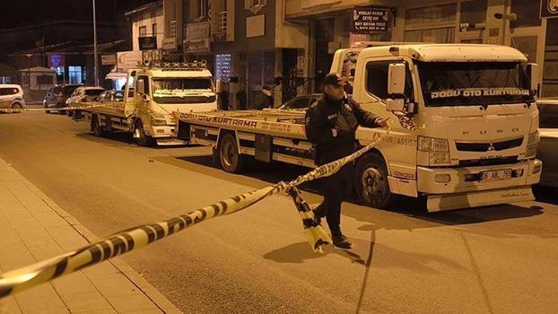 Kars’ta park halindeki iki adet çekici kurşunlandı