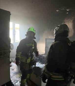 Antakya’da ev yangını, 1 kişi dumandan etkilendi