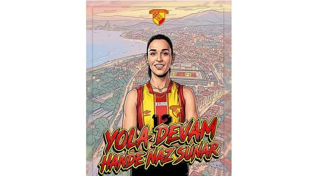 Göztepe'de Hande Naz'dan imza