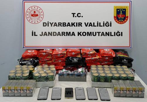 Diyarbakır’da kaçakçılık operasyonlarında 58 şüpheliye işlem