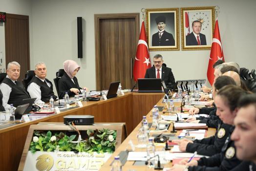 Bakan Çiftçi'den valilerle 'güvenlik' toplantısı