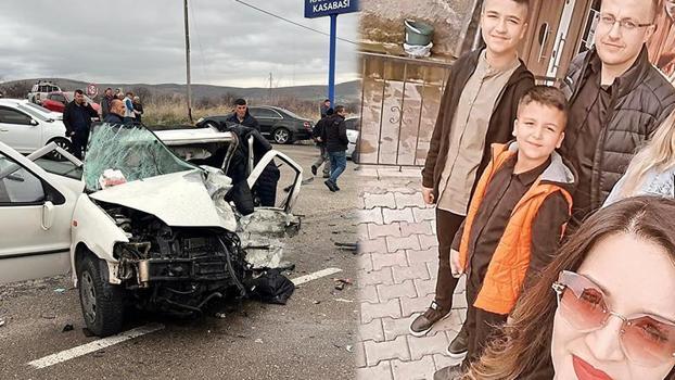 Baba ve 2 çocuğunun öldüğü kazada yaralanan anne de 18 gün sonra yaşam savaşını kaybetti