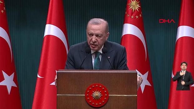 Cumhurbaşkanı Erdoğan'dan önemli açıklamalar (CANLI)