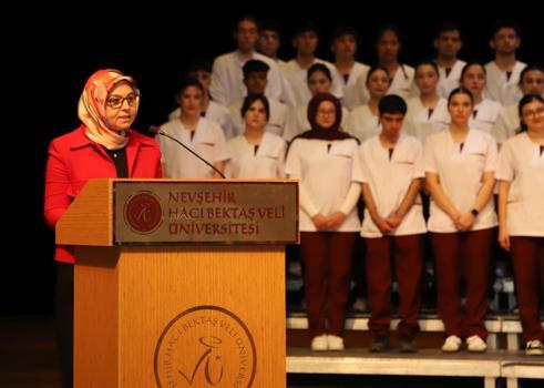 Nevşehir’de hemşire adaylarına ‘Üniforma Giyme Töreni’ düzenlendi