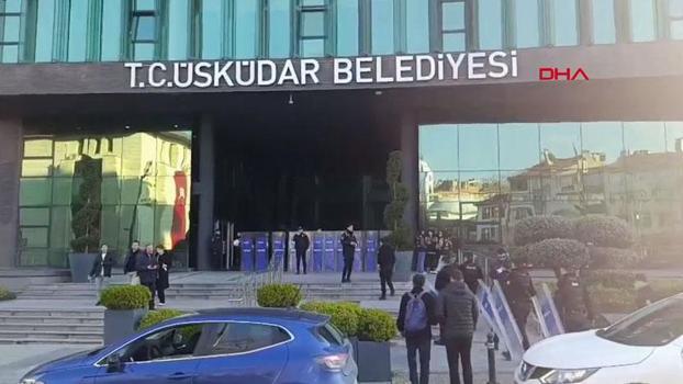 Üsküdar Belediyesi'ne operasyon: 20 gözaltı