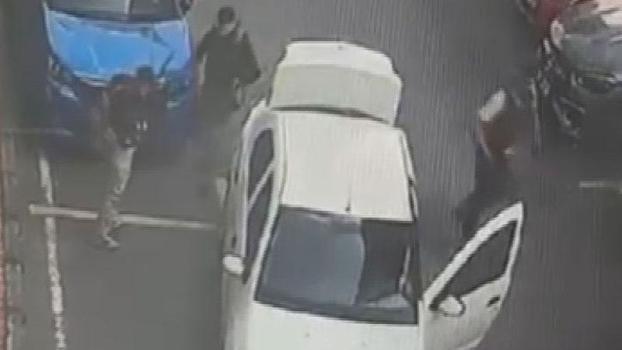 İsrail Konsolosluğu önündeki çatışma; şüphelilerin saldırı öncesi hazırlığı kamerada