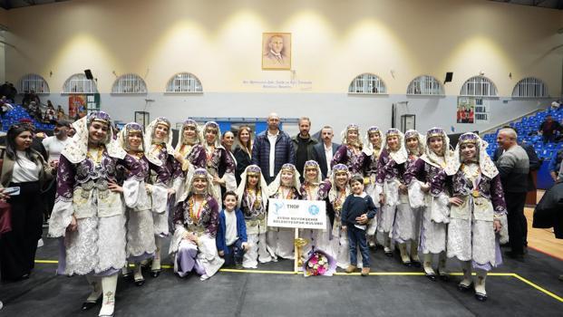 Aydın Büyükşehir Belediyespor'dan halk oyunlarında birincilik