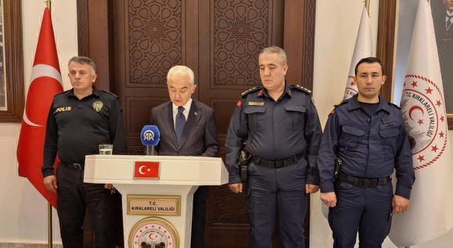 Vali Turan: Kırklareli'de asayiş suçlarını aydınlatma oranı yüzde 98,15