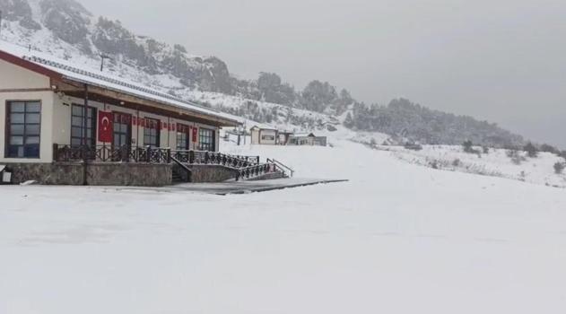 Keltepe, beyaza büründü