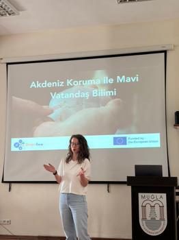 Datça'da öğrencilere yönelik vatandaşlık bilimi atölyesi