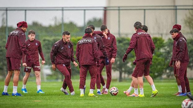 Trabzonspor, Corendon Alanyaspor maçı hazırlıklarına devam etti