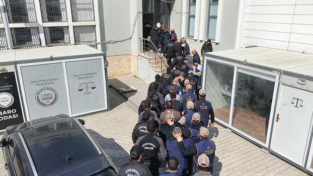 Malatya merkezli FETÖ operasyonuna 23 gözaltı
