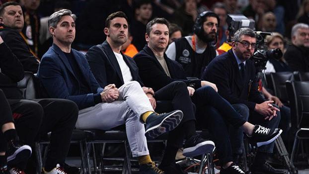 NBA Europe yetkilileri Galatasaray MCT Technic Avrupa maçını izledi