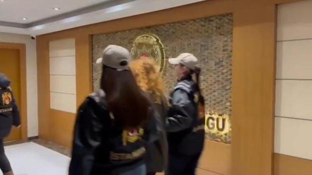 Polislere yönelik alaycı ifade kullanarak görüntü çeken şüpheliler adliyeye sevk edildi