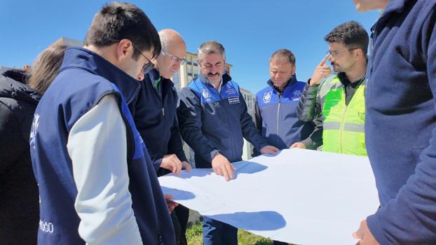 Söke'ye yağmur suyu hattı için yer teslimi yapıldı