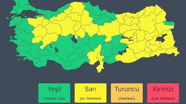 Bakanlıktan 'sağanak' ve 'kar' uyarısı