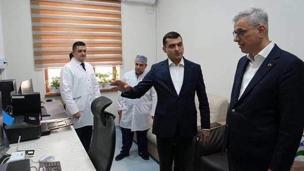 Bakan Memişoğlu, Özbekistan’da Buhara Tıp Merkezi’ni ziyaret etti
