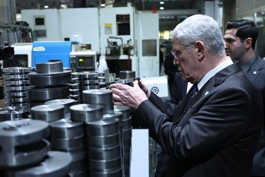 Dervişoğlu'ndan fabrika ziyareti