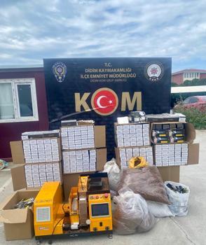 Aydın’da kaçakçılık operasyonu: 1 tutuklama