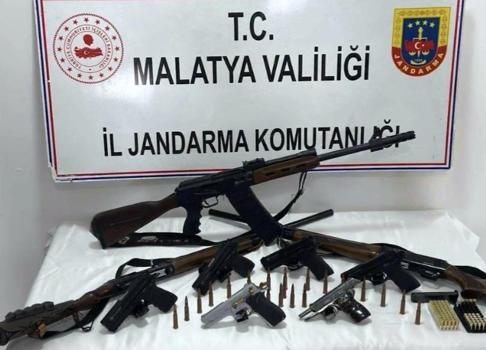 Malatya'da silah kaçakçılığına 3 gözaltı