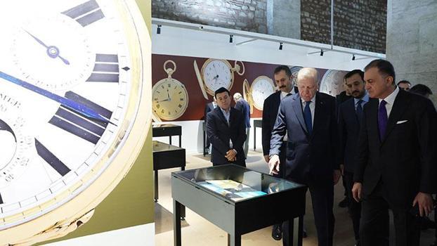 Cumhurbaşkanı Erdoğan ‘Muhteşem Cep Saatleri Koleksiyonu’ sergisini ziyaret etti