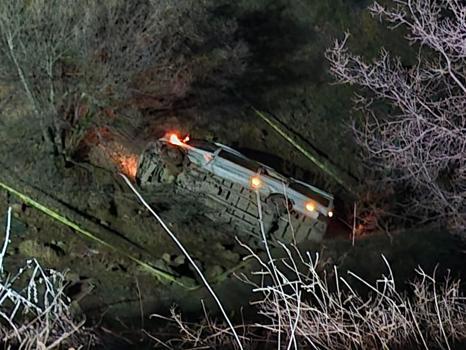 Maden işçilerini taşıyan minibüs devrildi;2 ölü,10 yaralı