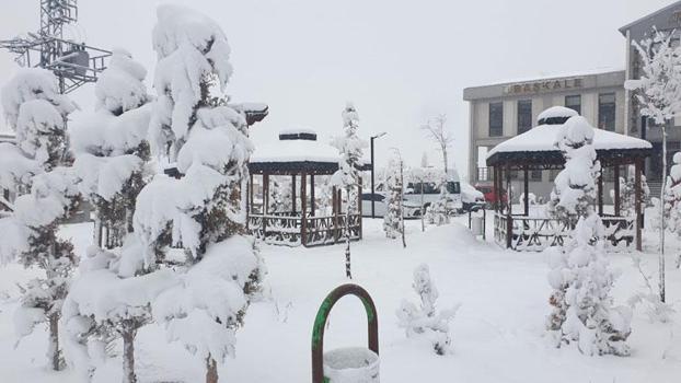 Van'da kar yağışı; 93 yerleşim yeri ulaşıma kapandı