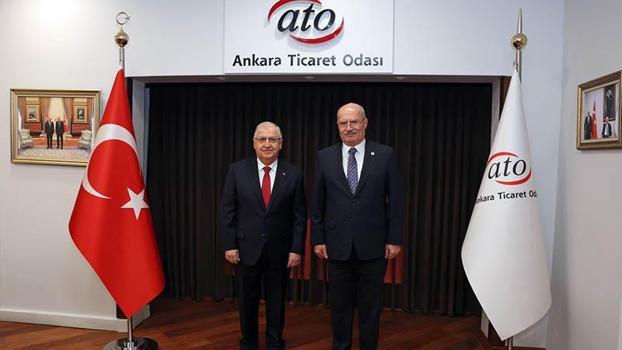 Bakan Güler, ATO'yu ziyaret etti