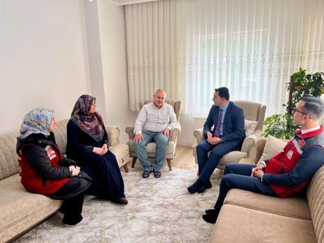 Niğde'de şehit aileleri ve gazilere vefa ziyareti