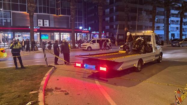 Otomobille çarpışan motosikletin sürücüsü öldü