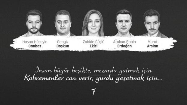 TUSAŞ'tan 'Şehitler Haftası' paylaşımı