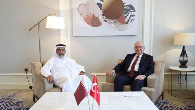 Bakan Güler, Katar Evkaf ve Şeriye Bakanı Al Ghanem ile görüştü