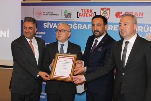 'Sivas Kellesi'ne tescil belgesi verildi