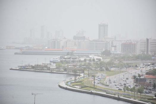 Ege'de 5 il için toz taşınımı uyarısı