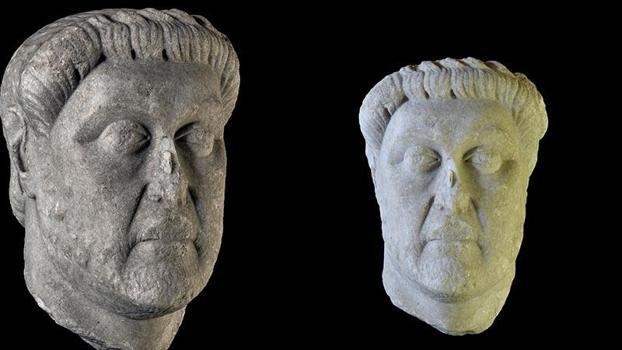 Smyrna Antik Kenti kökenli heykel başı, ABD'den Türkiye'ye iade edildi