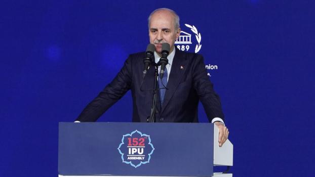 TBMM Başkanı Kurtulmuş: İsrail'in Birleşmiş Milletler üyeliği mutlaka askıya alınmalı