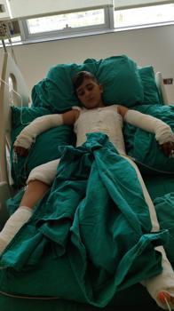 Trafoya takılan uçurtmasını almak isterken akıma kapılan çocuk ağır yaralandı; babadan ihmal iddiası