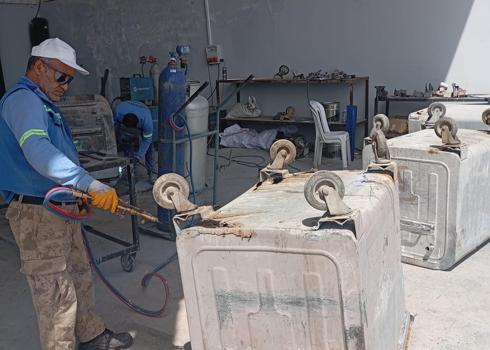 Akdeniz Belediyesi hem üretiyor hem de yenileyip tasarruf ediyor